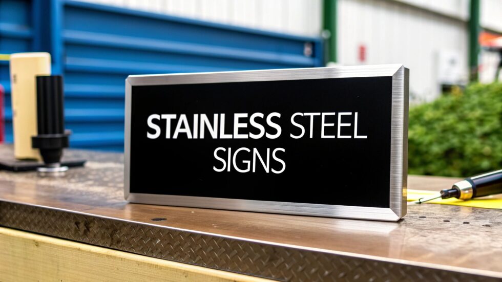 Stainless Steel Signs: Evright Industrial - Australia